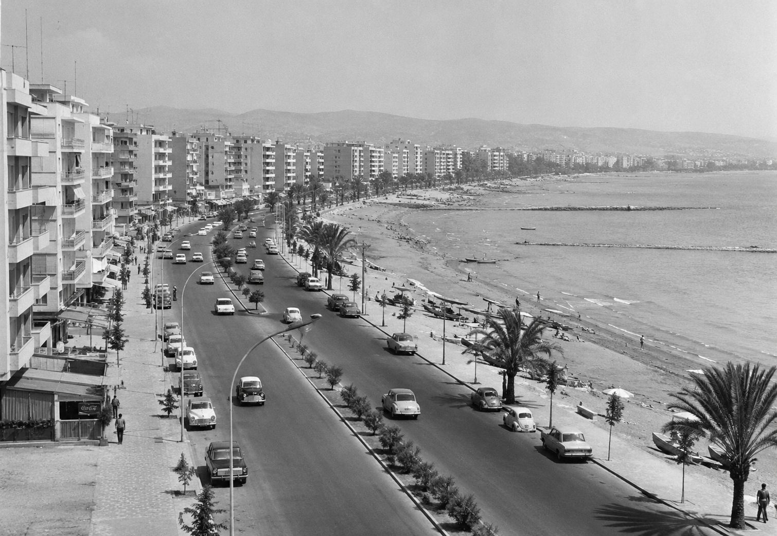 The firm in its early years, Limassol harbour